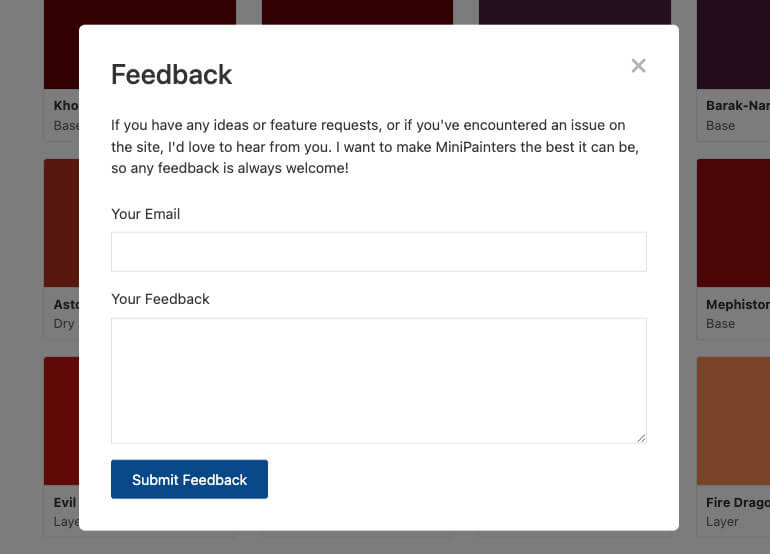 Feedback Form